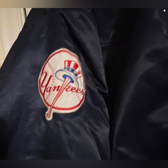 Copperstown NY YANKEES XL jacket button up slightly used collectors item - Picture 3 of 7